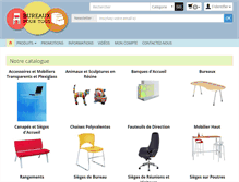 Tablet Screenshot of bureaux-pour-tous.com